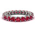 Ruby Eternity Ring - Jayla No. 12